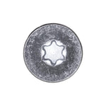 #10x1-1/2" Torx Wafer Head Screw, Self-Drilling, Zinc