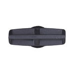 8mmx12mm Black Nylon Molding Clip with Sealer, 12mmx38mm Head