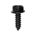 M6-1.81x20mm Hex Head SEMS Mitsubish Phillips Tapping Screw, 13mm (1/2") Washer, Black E-Coat