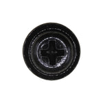 M5-1.59x11mm Phillips Truss Head Round Washer Tapping Screw, 12mm Washer, Black Oxide