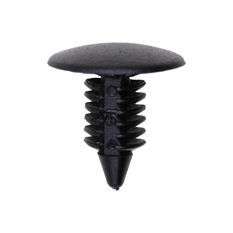 6.5mmx14mm Black Nylon Retainer, 15mm Head