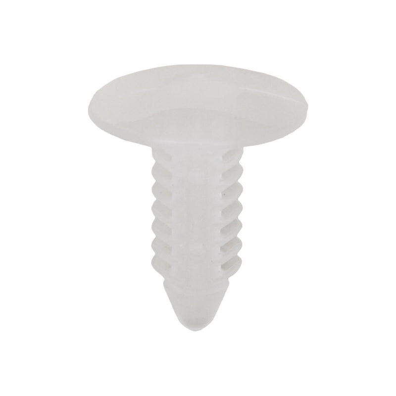 5/16"x13/16" Clear Nylon Trim Panel Retainer, 11/16" Head