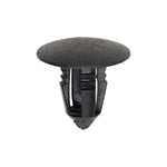 9mmx15mm Black Nylon Retainer, 18mm Head