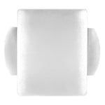 9mmx13mm White Nylon Molding Clip, 14mm Head