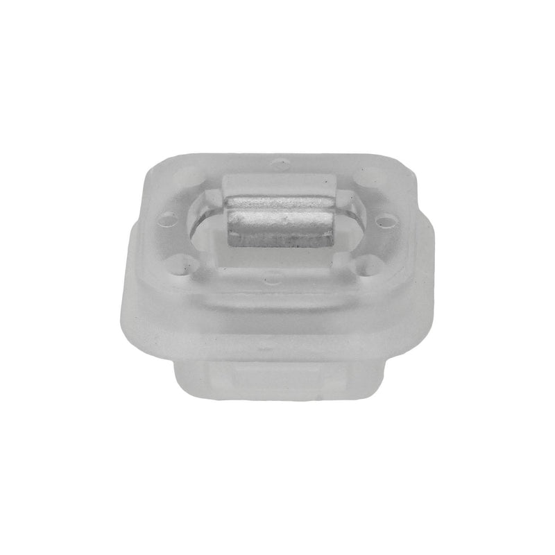 7mm Clear Nylon Trim Plug Retainer, 15mmx17mm Head