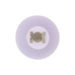 M4.8 White Nylon Bumper Grommet, 20mm Head