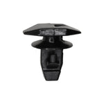 6mmx7mm Black Nylon Molding Clip, 8mm Head