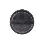 9.5mmx16mm Black Nylon Retainer with Rubber O-Ring, 25mm Head