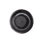 6.3mmx11mm Black Nylon Push-Type Retainer, 10mm Head