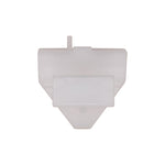 28mm White Nylon Molding Clip, 30mm Width