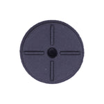 8mmx9mm Black & Yellow Nylon Molding Retainer Exterior Clip,, 17mm Head