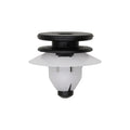 8mmx9mm Black & White Nylon Interior Retainer,, 17mm Head