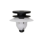 8mmx9mm Black & White Nylon Interior Retainer,, 17mm Head