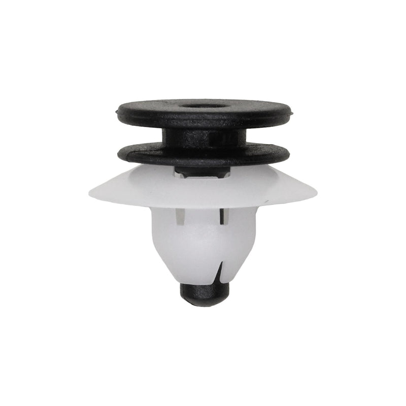 8mmx9mm Black & White Nylon Interior Retainer,, 17mm Head