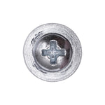#10x3/8" Phillips Truss Head Round Washer Tapping Screw, Type A/AB, 31/64" Washer, Zinc