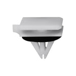 9mmx14mm White Nylon Molding Clip with Sealer Rocker