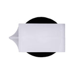 9mmx14mm White Nylon Molding Clip with Sealer Rocker
