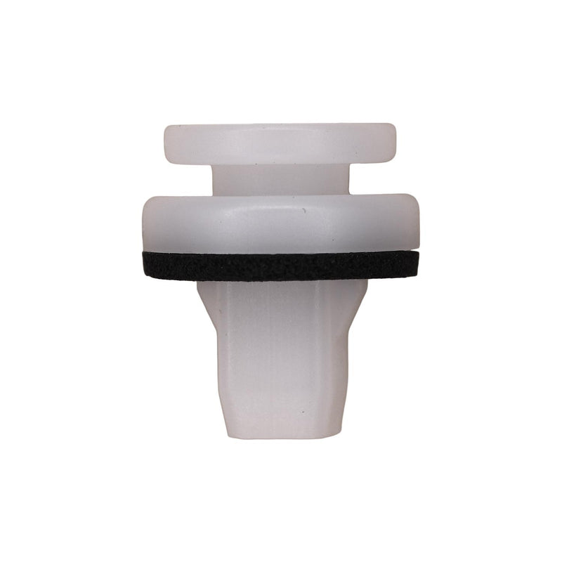 8mm Squarex12mm White Nylon Retainer with Sealer Tail Lamp, 18mm Head