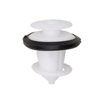 8.5mm White Nylon Retainer with Sealer Door Panel