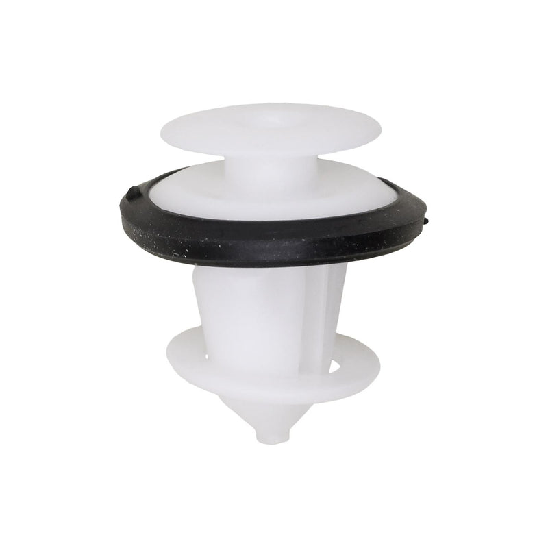 8.5mm White Nylon Retainer with Sealer Door Panel