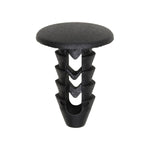 8mmx17mm Black Nylon Renault/Dacia Retainer, 15mm Head