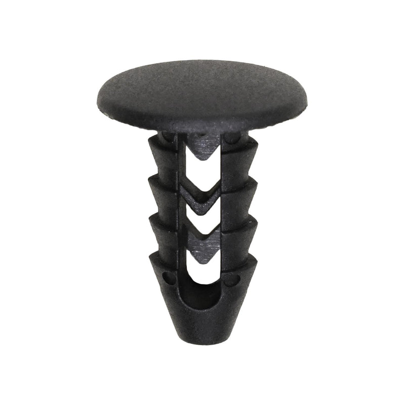 8mmx17mm Black Nylon Renault/Dacia Retainer, 15mm Head