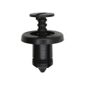 8mmx14mm Black Nylon Push-Type Renault/Dacia Retainer, 18mm Head
