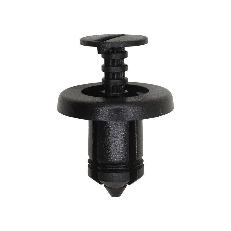 8mmx14mm Black Nylon Push-Type Renault/Dacia Retainer, 18mm Head