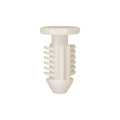 8mmx15mm White Nylon Peugeot/Citroen Retainer, 10mm Head