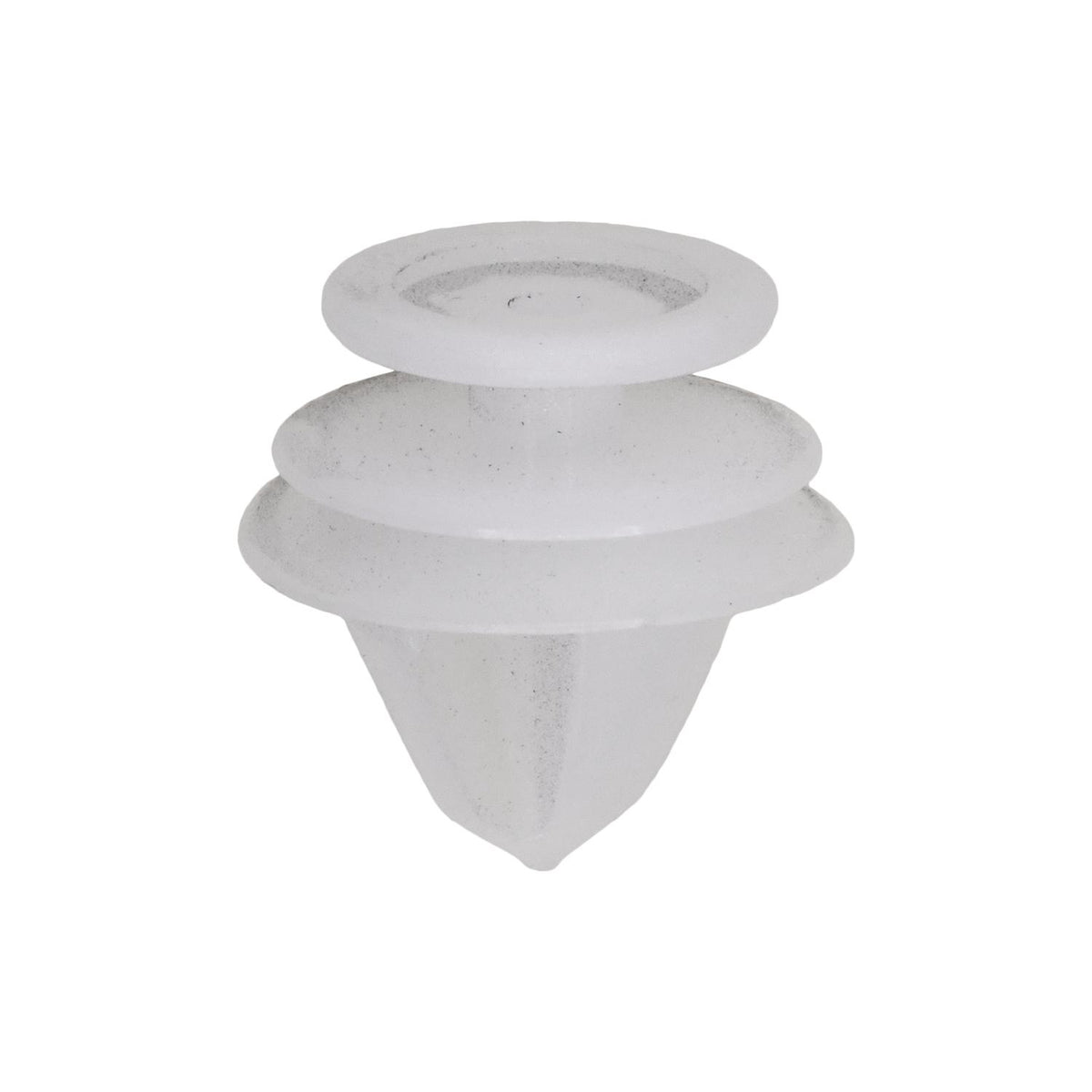 12mmx11mm White Nylon Peugeot/Citroen Retainer Head Middle Head Bottom, 18mm Head