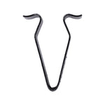 22mm Black Molding Fastener Seat /Skoda Clip, Metal, Height