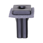 M6.3-1.81 Black Nylon Screw Grommet with Sealer, 15mmx15mm Head