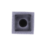 M6.3-1.81 Black Nylon Screw Grommet with Sealer, 15mmx15mm Head