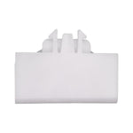 10mmx15mm White Nylon Molding Clip with Sealer, 22mmx45mm Top Head Size