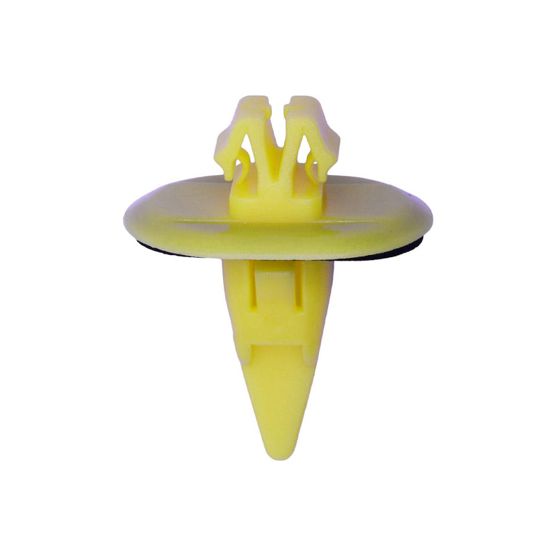 19mm Yellow Nylon Molding Clip with Sealer Retainer Sealer, 16mmx22mm Head