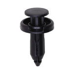 5.5mmx15mm Black Nylon Push-Type Retainer, 13mm Head