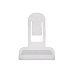 24mm White Nylon Molding Clip, 10mmx20mm Head