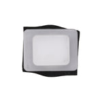 10mm White Nylon Molding Clip with Sealer, 10mmx12mm Top Head Size