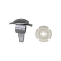 20mm Metal & Nylon Peugeot And Citroen Cowl Fastener Set, 16mm Head, Zinc