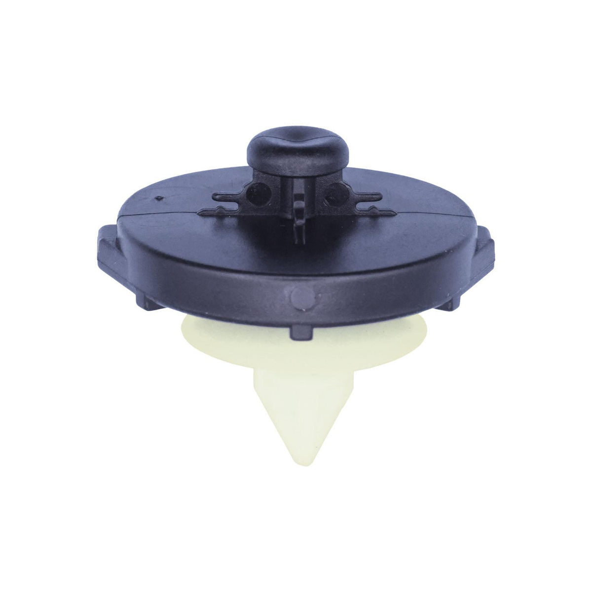 10mmx12mm Black & White Nylon Retainer with Sealer, 19mm Head