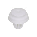 11mmx13mm White Nylon Retainer, 18mm Head