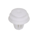 11mmx13mm White Nylon Retainer, 18mm Head