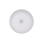9mmx15mm White Nylon Retainer, Nlyon, 18mm Head