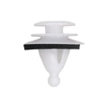 10.3mmx15mm White Nylon Retainer with Sealer, 18.5mm Head