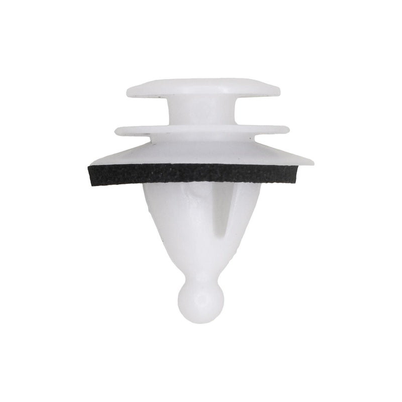10.3mmx15mm White Nylon Retainer with Sealer, 18.5mm Head