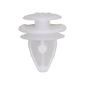9.6mmx13mm White Nylon Retainer, 15mm Head