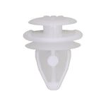 9.6mmx13mm White Nylon Retainer, 15mm Head