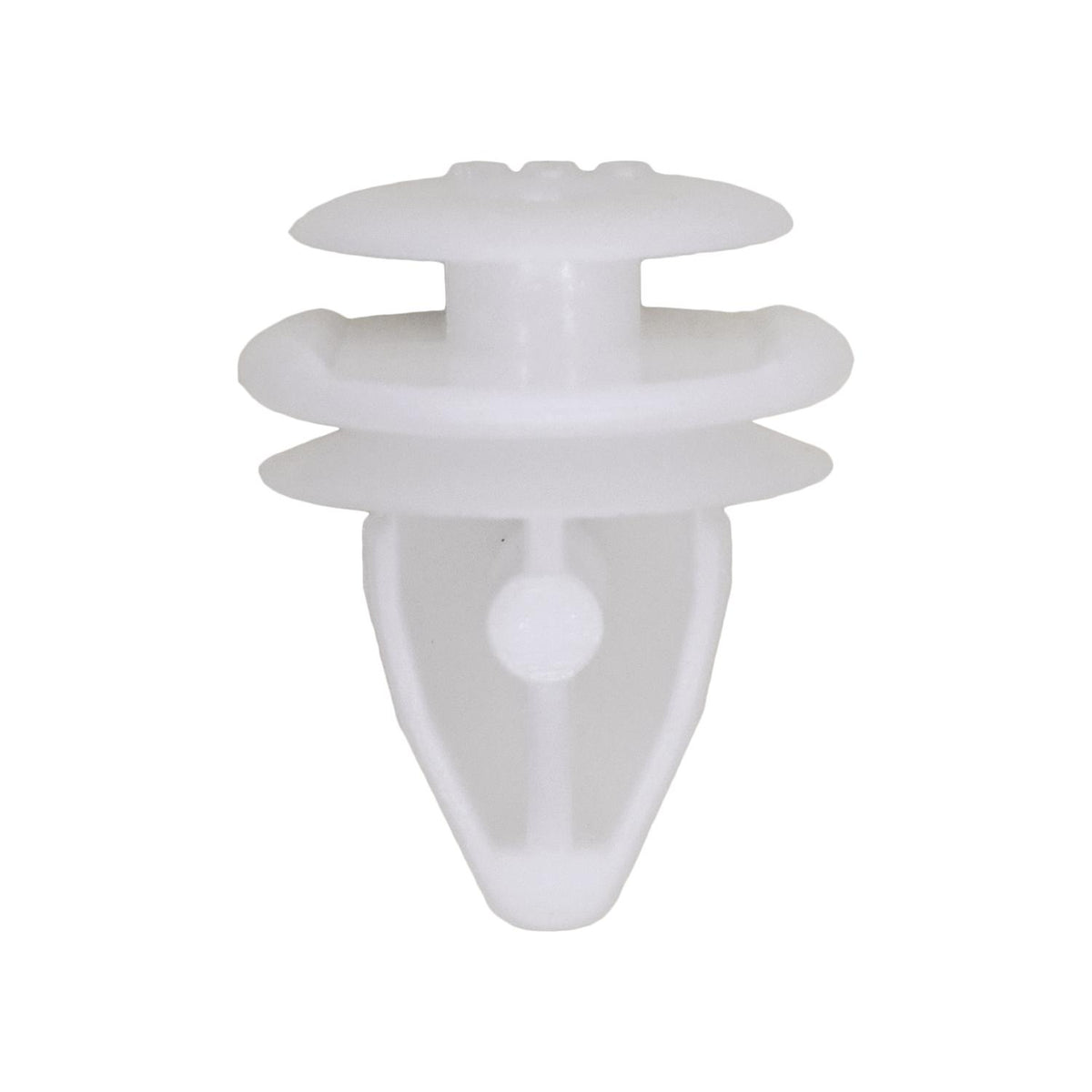 9.6mmx13mm White Nylon Retainer, 15mm Head