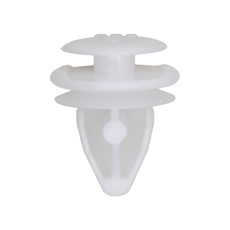 9.6mmx13mm White Nylon Retainer, 15mm Head