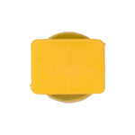 9.5mmx10mm Yellow Nylon Molding Clip with Sealer, 16mm Head